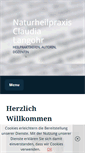 Mobile Screenshot of claudia-langohr.de
